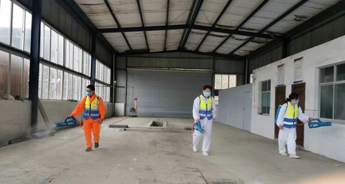 南充疫防志愿消毒服務隊 助力企業安全返工，筑牢復工防疫屏障